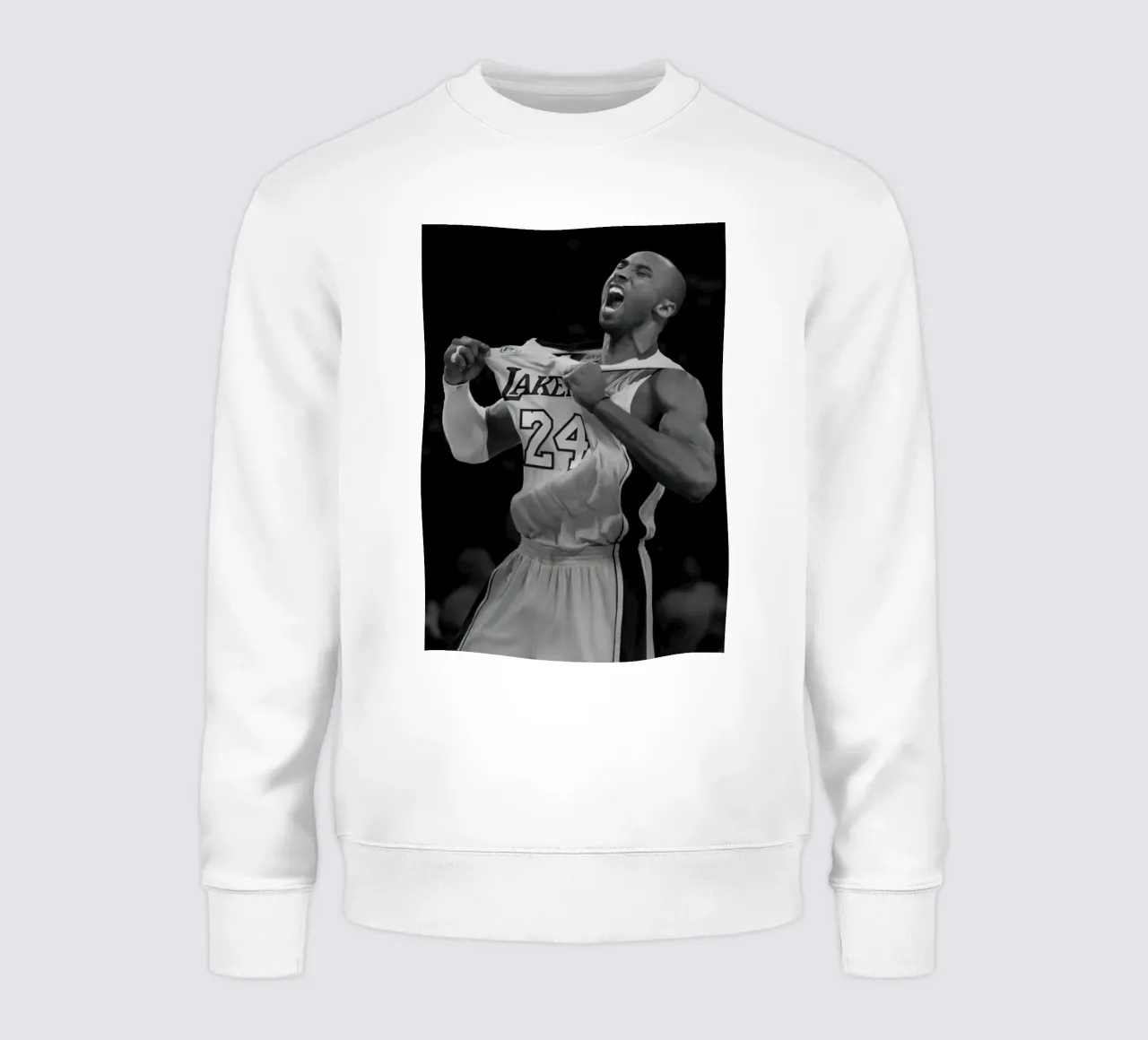 Kobe Bryant 24 in bianco e nero felpa da maryde shop