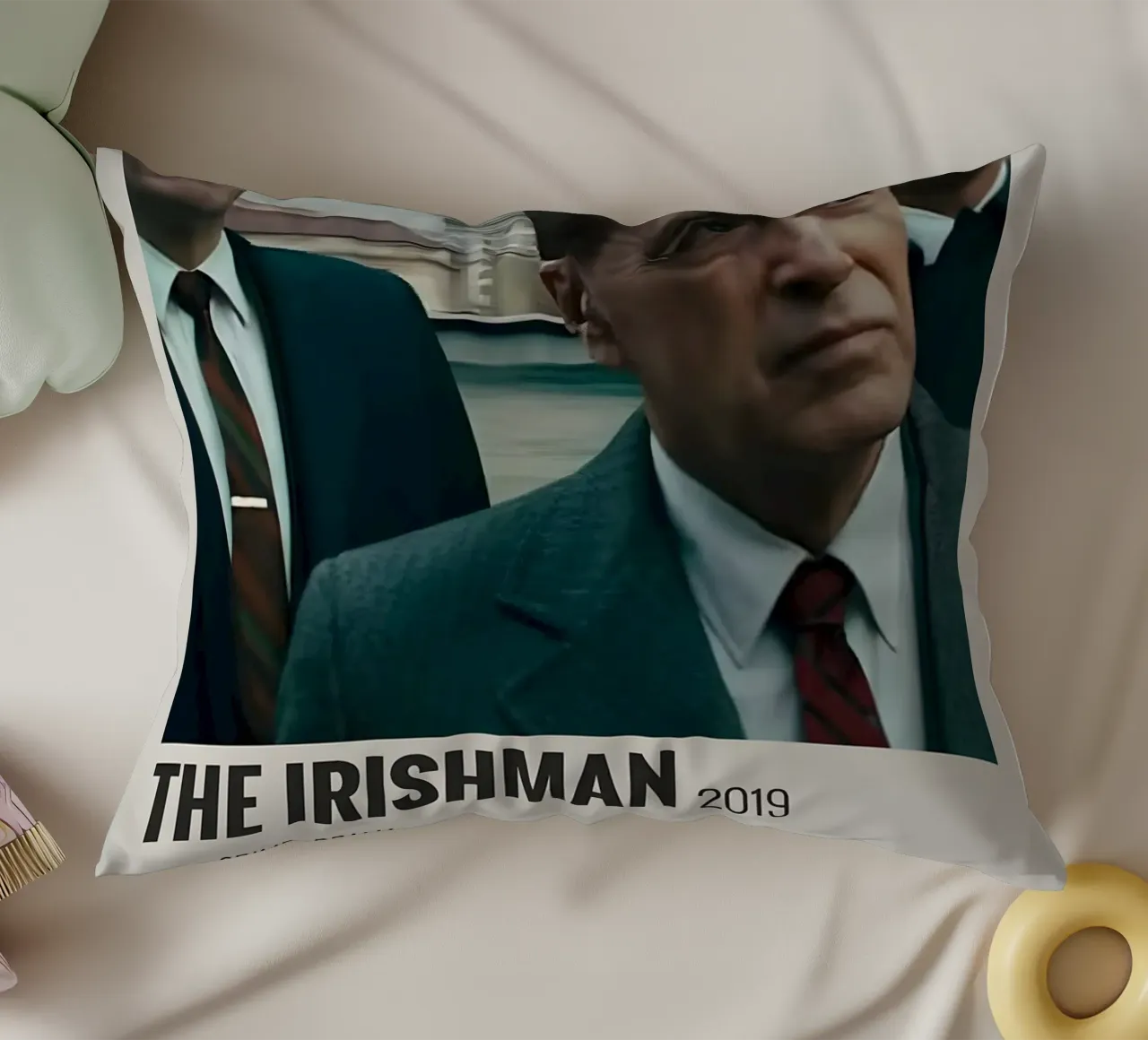 THE IRISHMAN 2019 Kissen von MVFminimalist