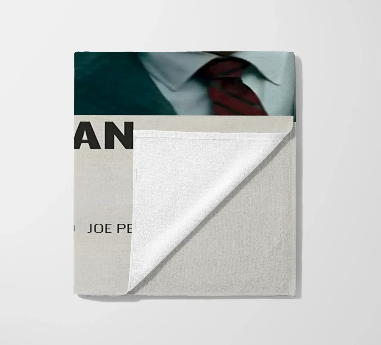 THE IRISHMAN 2019 beach towel by MVFminimalist