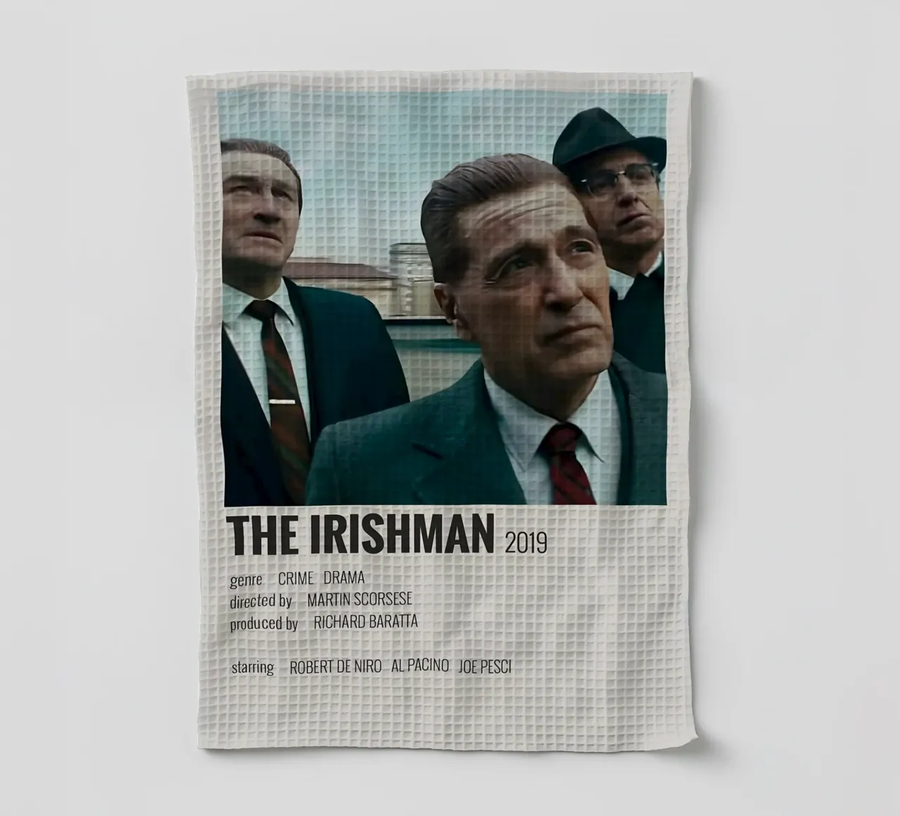 THE IRISHMAN 2019 canovaccio da cucina da MVFminimalist