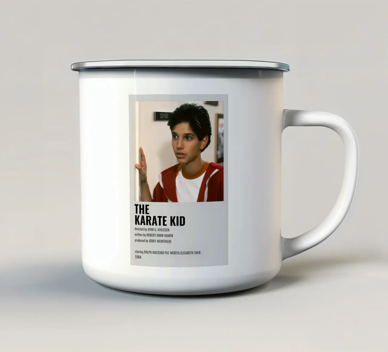THE KARATE KID tazza in smalto da MVFminimalist