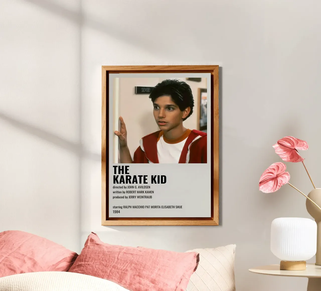 THE KARATE KID alluminio dibond da MVFminimalist