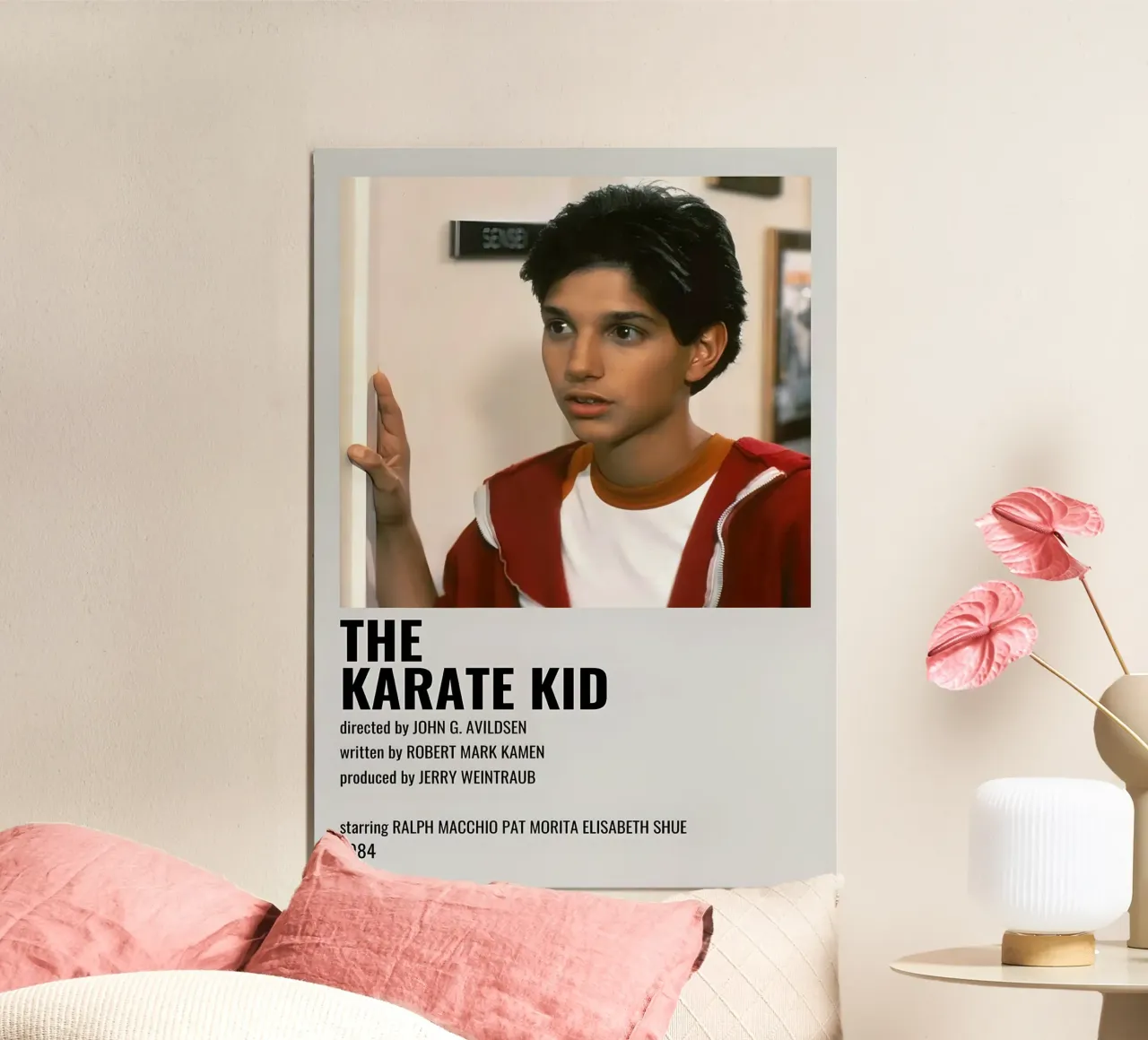 THE KARATE KID alluminio dibond da MVFminimalist