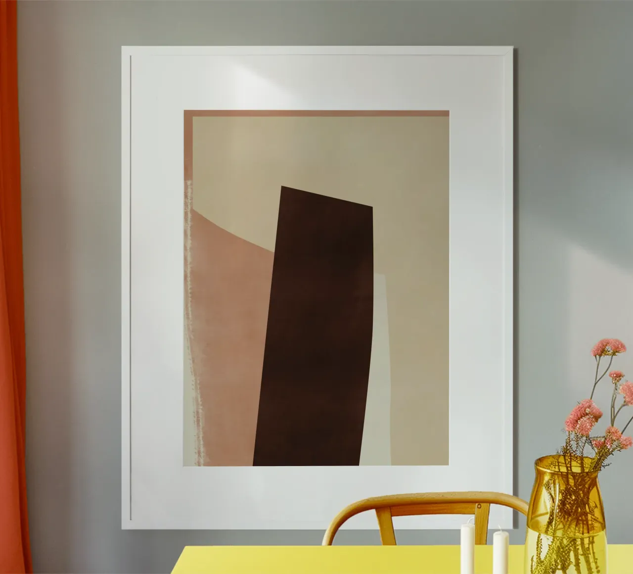 Collage di forme strutturate ritagliate 03 poster da Little Dean