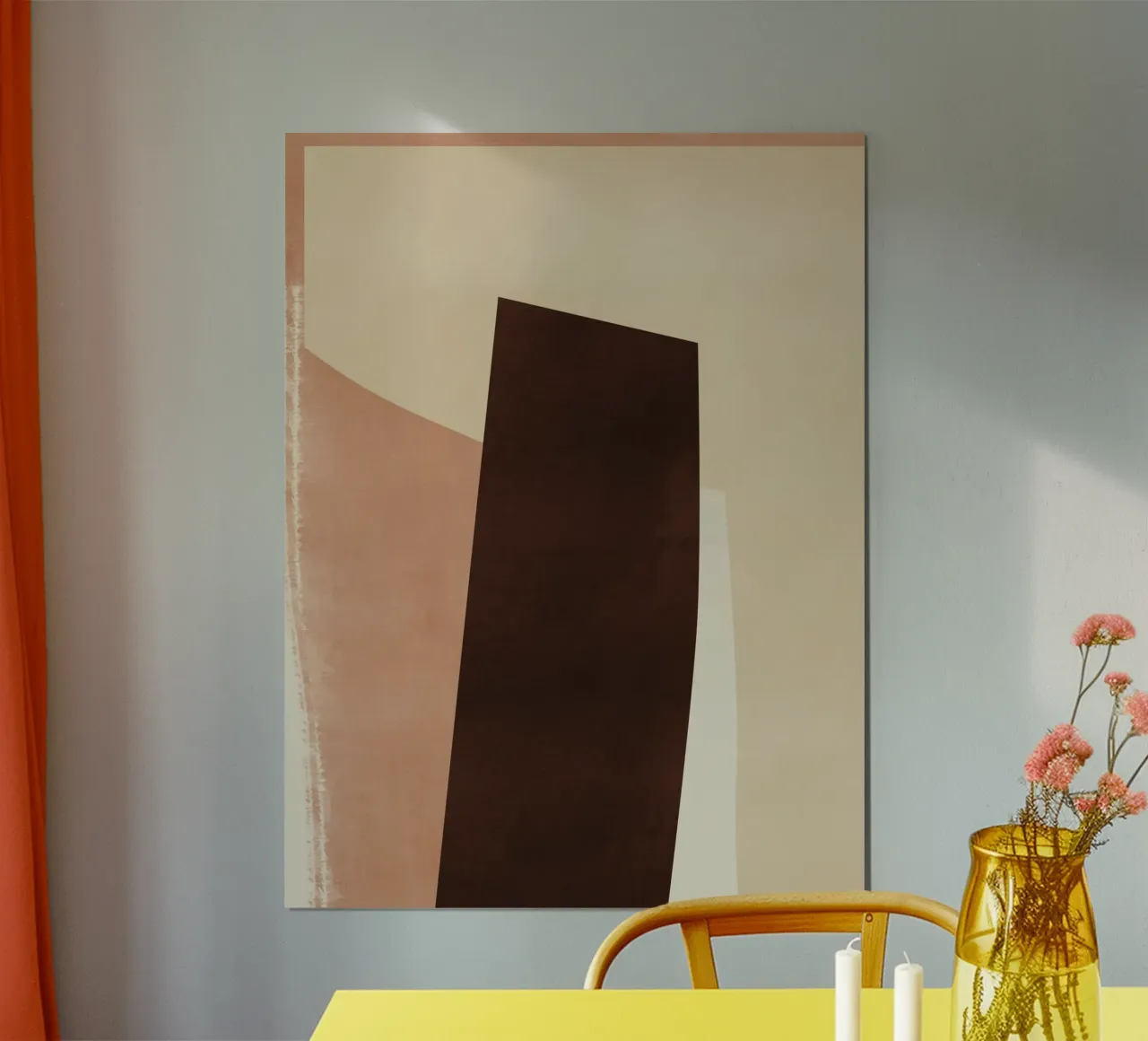 Collage di forme strutturate ritagliate 03 poster da Little Dean