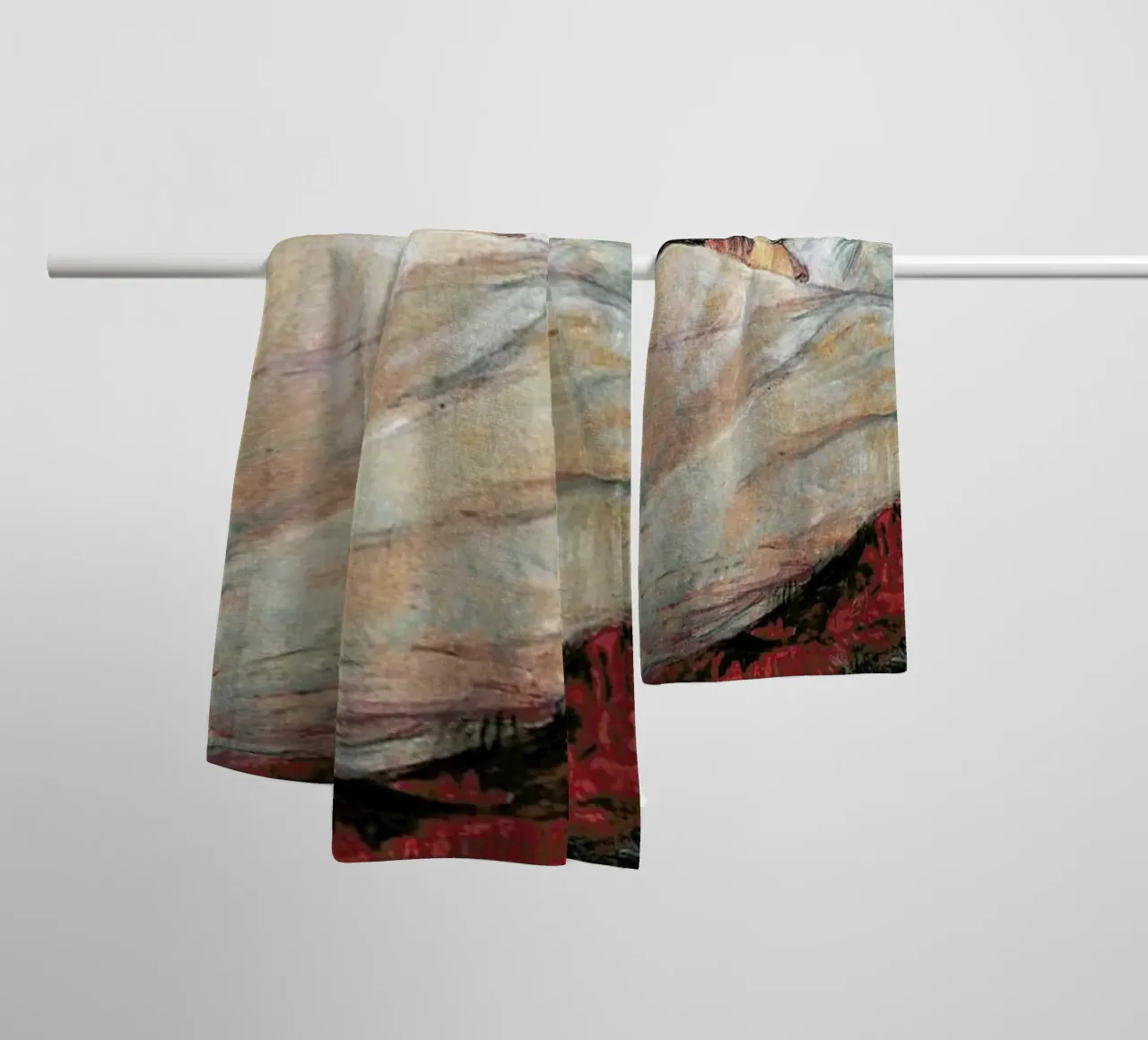 Toulouse-Lautrec - In Bed asciugamano da bagno da Vintage by JUNIQE