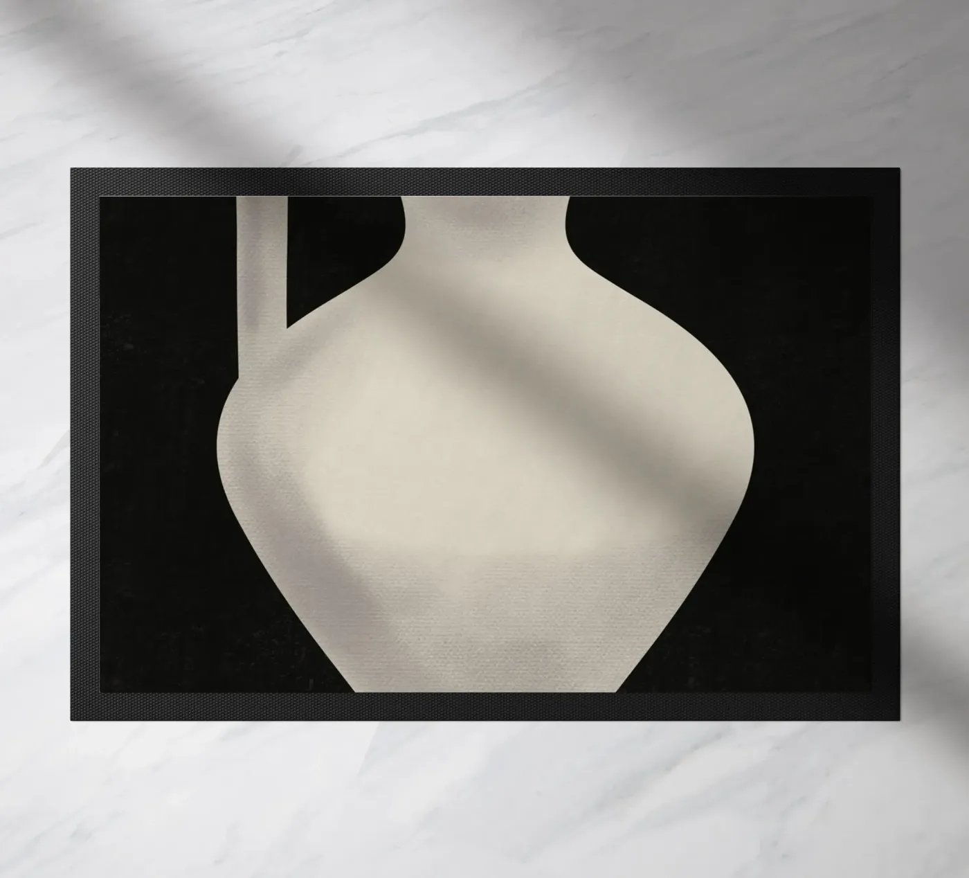 Negative space 03 doormat by Little Dean