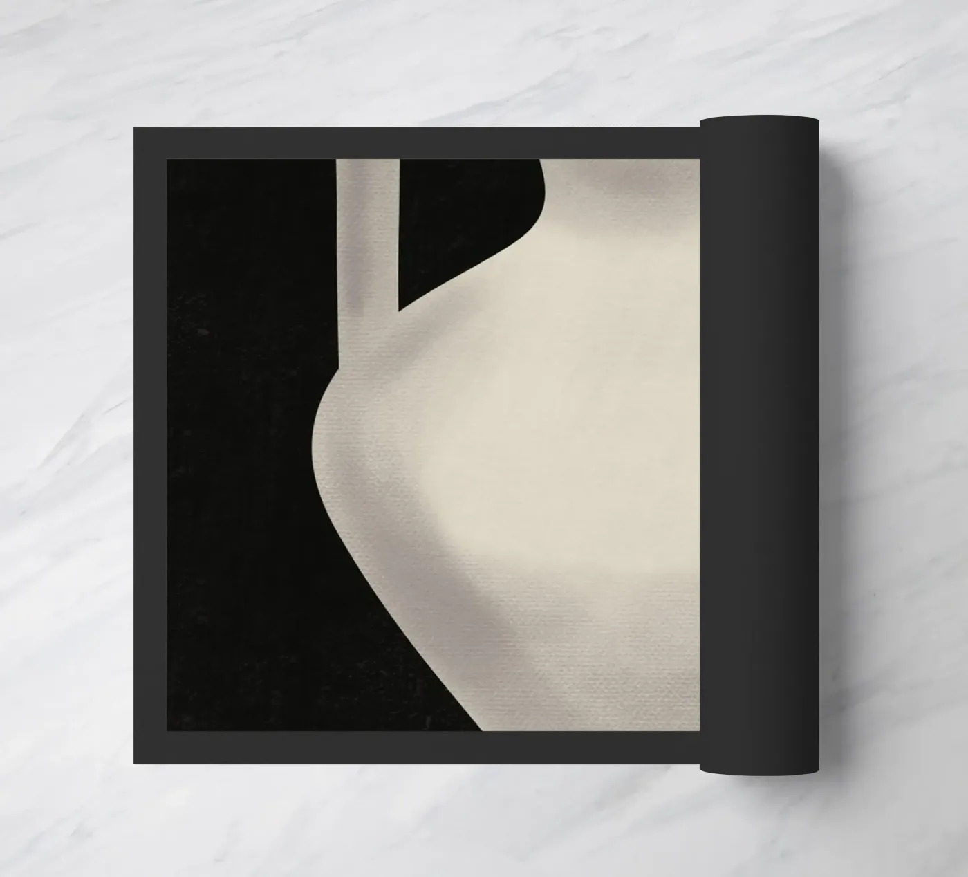 Negative space 03 doormat by Little Dean