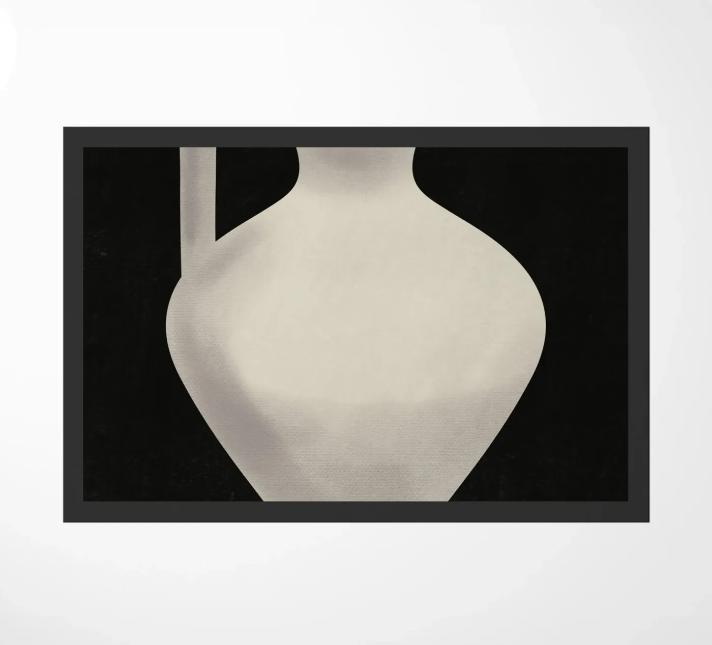 Negative space 03 doormat by Little Dean