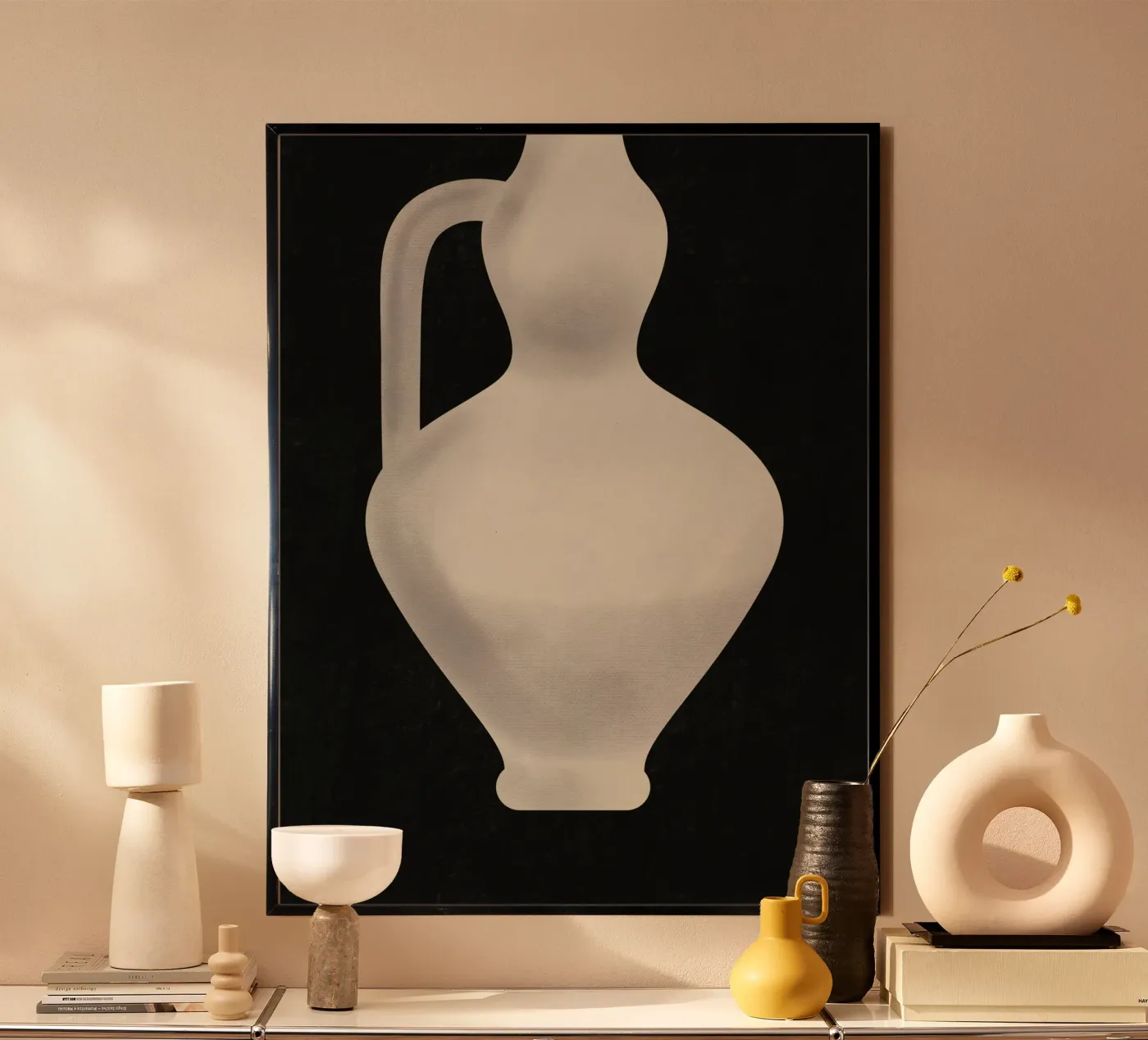 Negative space 03 poster by Little Dean