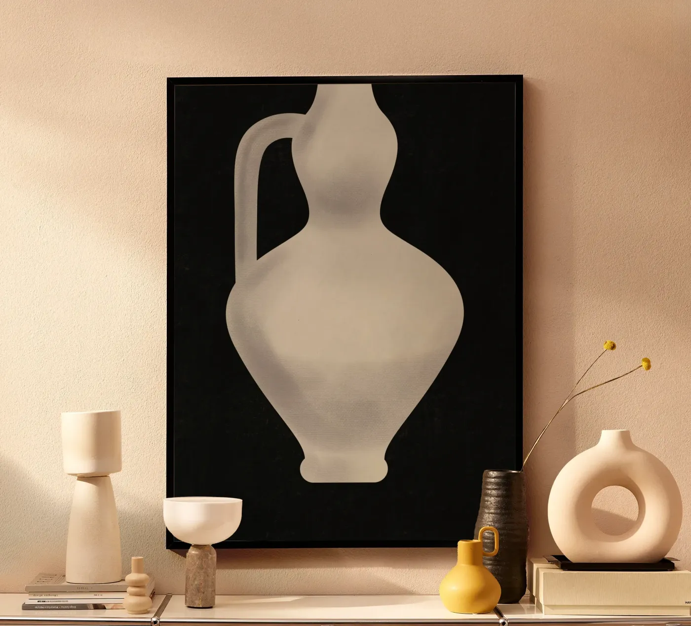 Negative space 03 poster by Little Dean