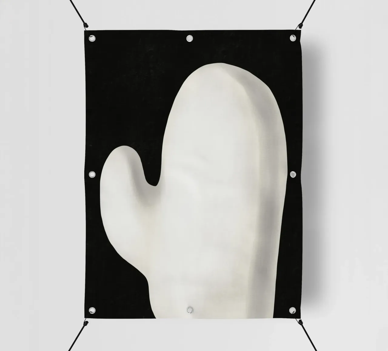 Negative space 04 telo in pvc da Little Dean