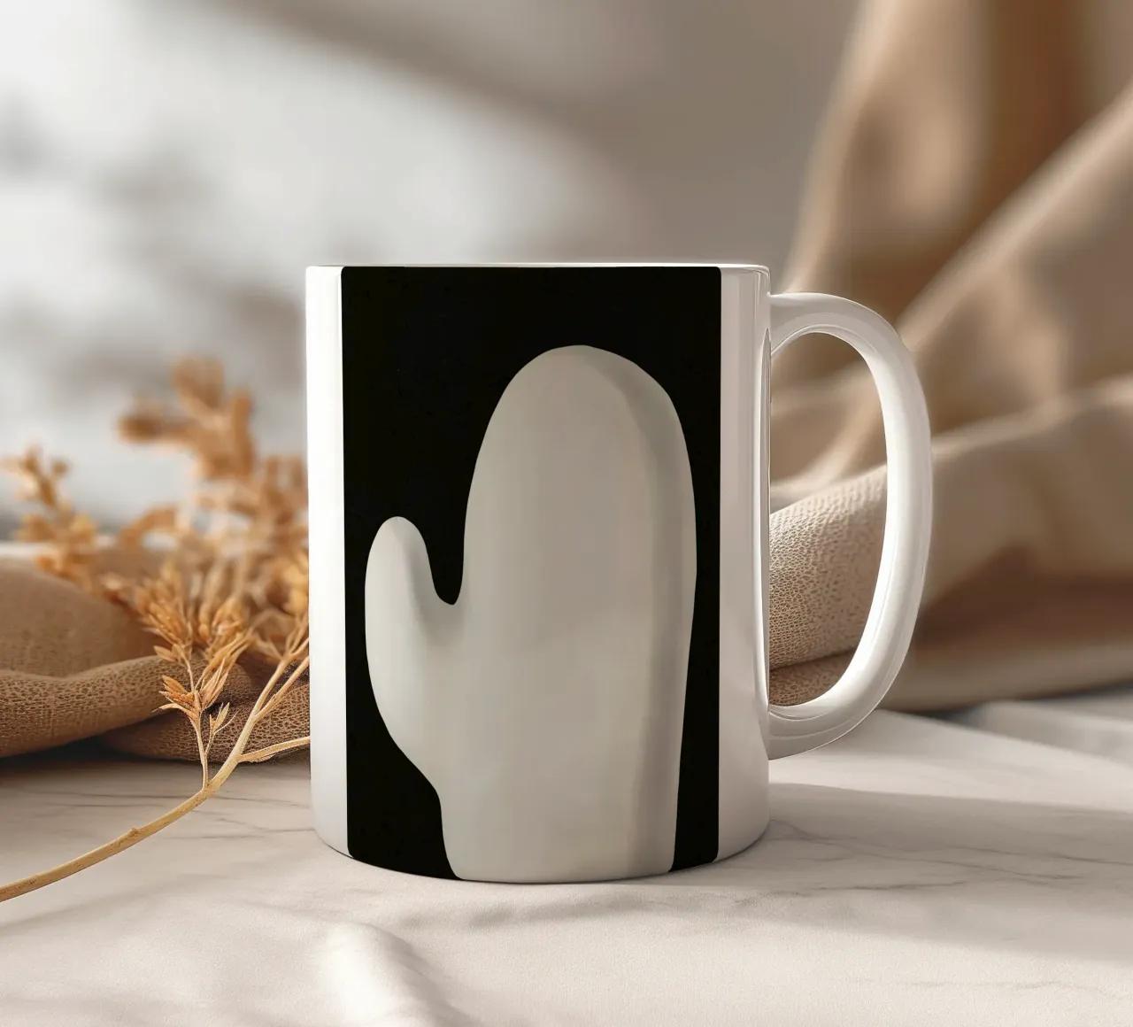 Negative space 04 tazza in ceramica da Little Dean