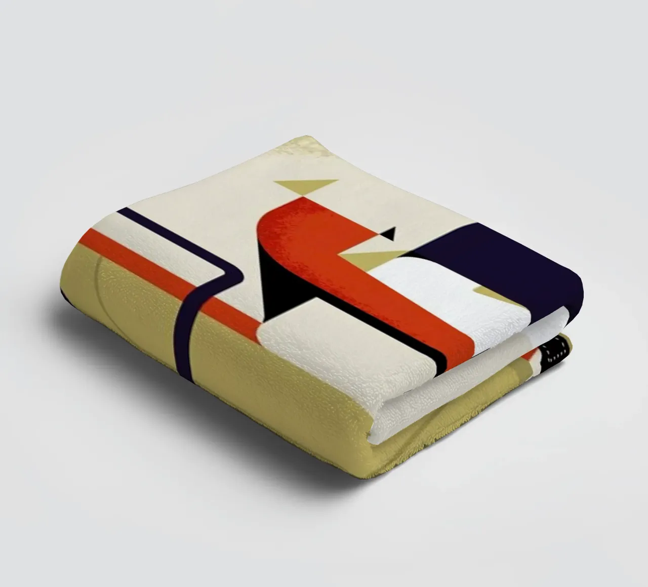 Work Hard towel by Maz