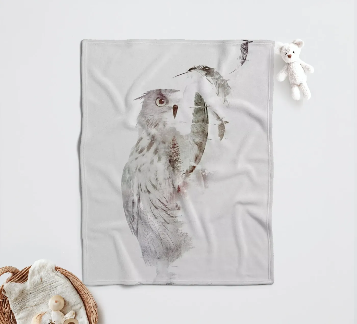 Fade out fleecedeken van Róbert Farkas