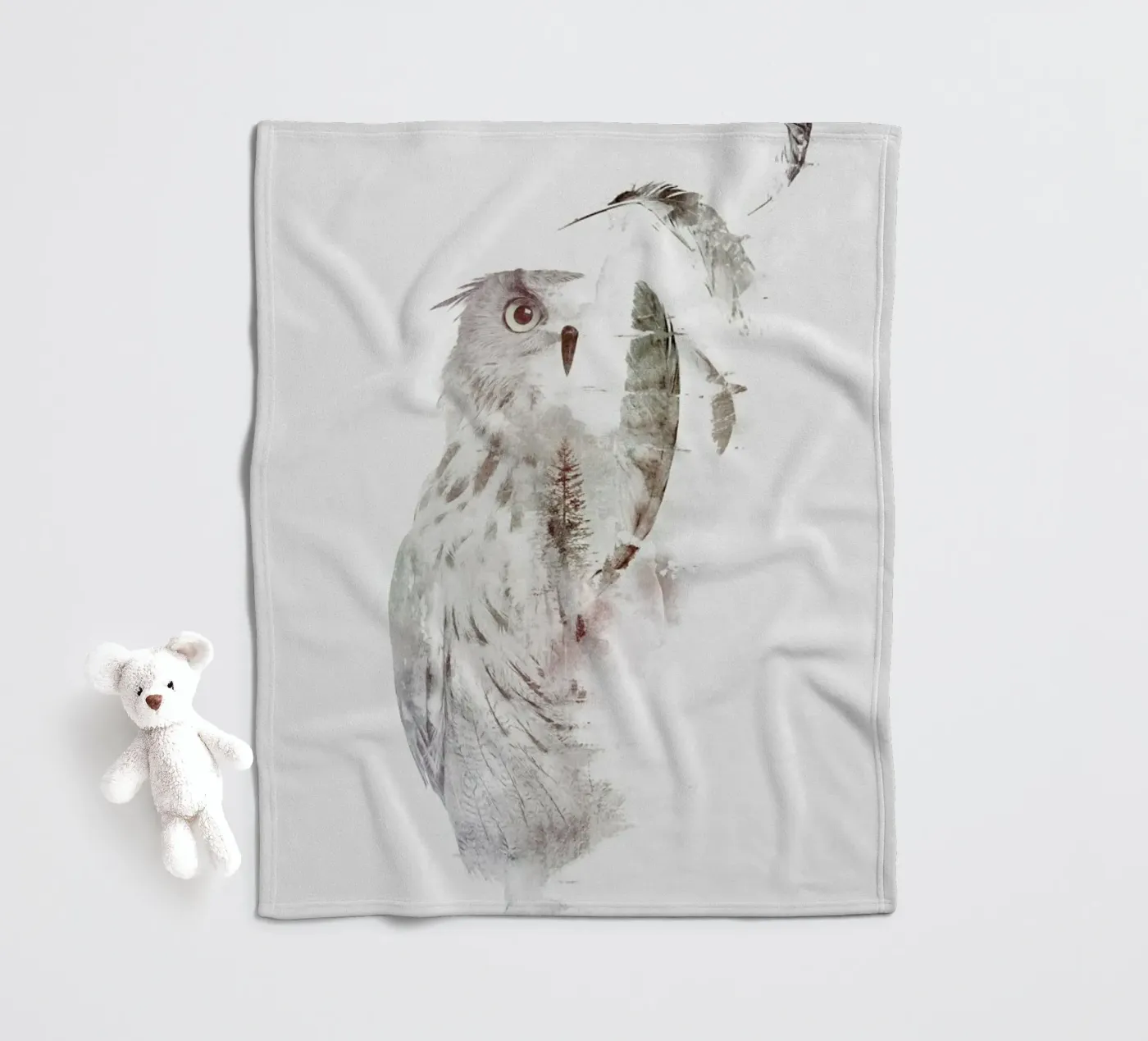 Fade out fleecedeken van Róbert Farkas