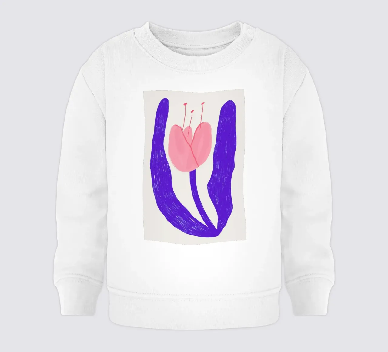 Tulip felpa neonato da Pure