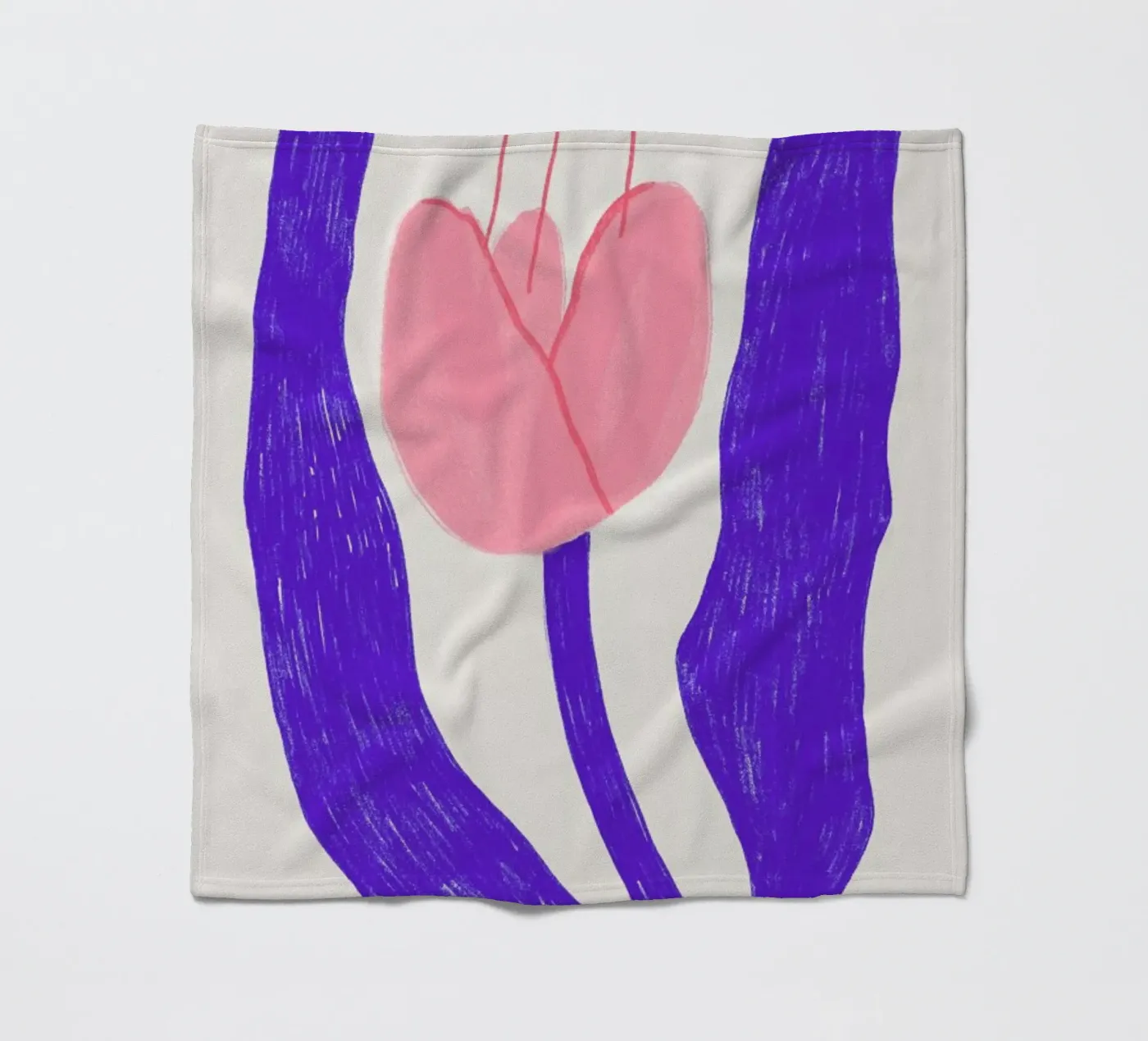 Tulip Fleecedecke von Pure