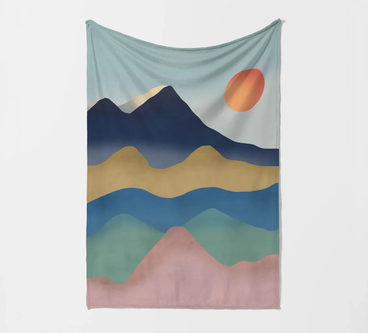 Gebirgsneigung Fleecedecke von Little Dean