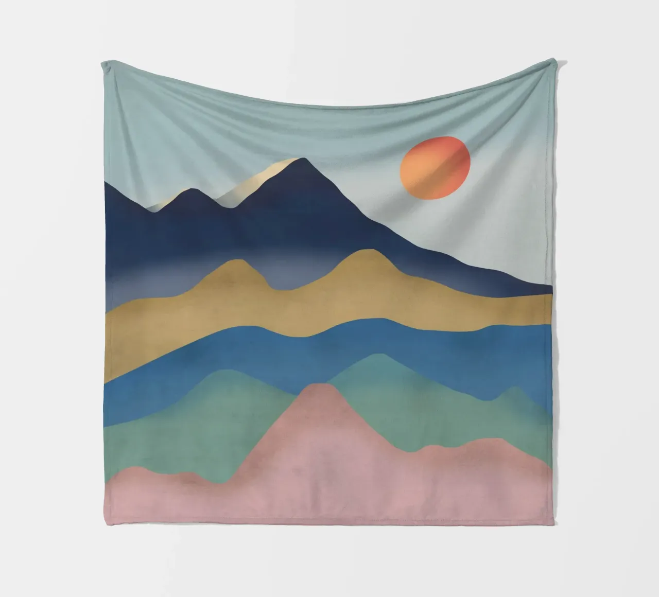 Gebirgsneigung Fleecedecke von Little Dean