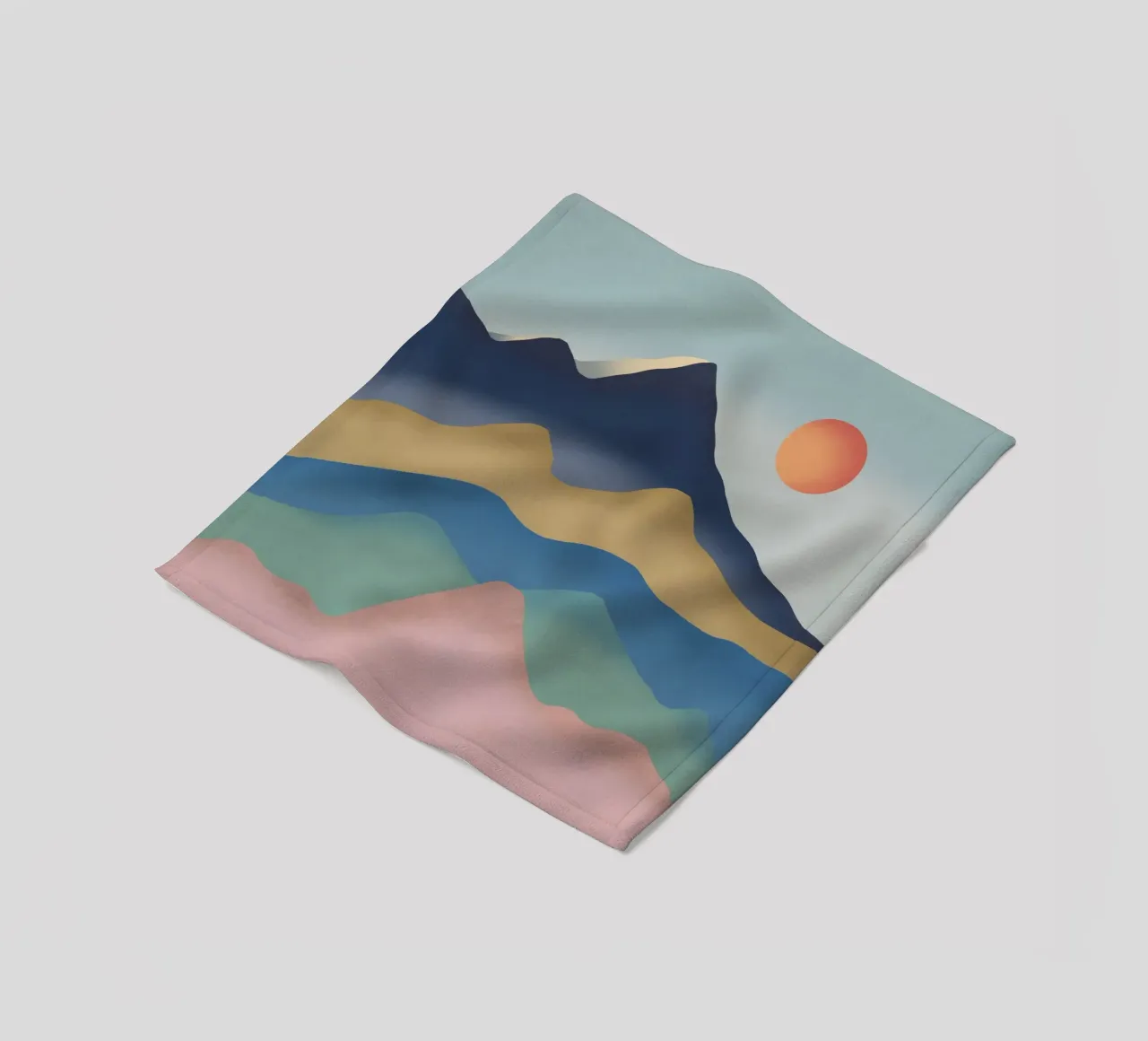 Gebirgsneigung Fleecedecke von Little Dean