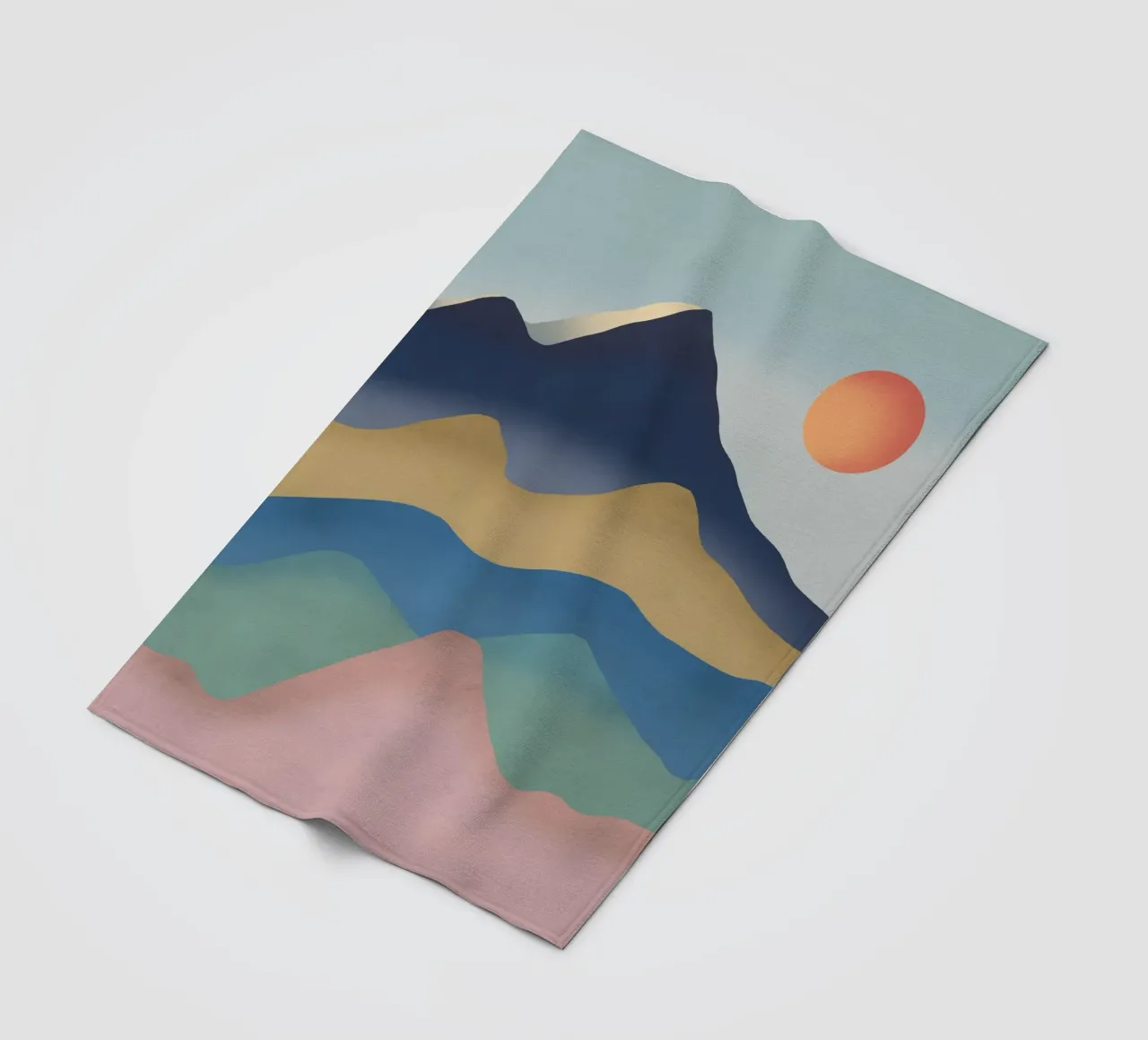 Gebirgsneigung Fleecedecke von Little Dean