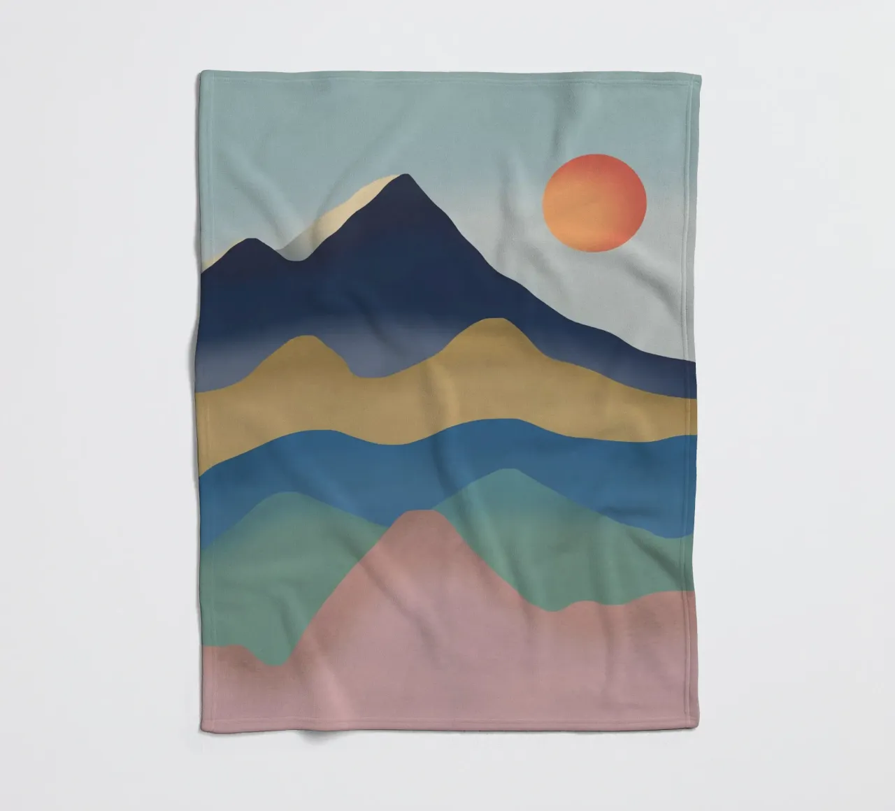 Gebirgsneigung Fleecedecke von Little Dean