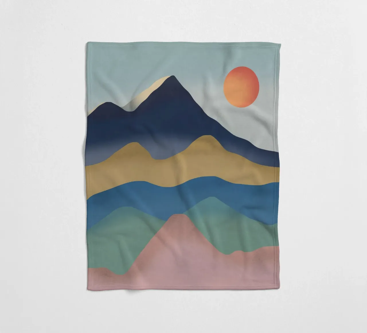 Gebirgsneigung Fleecedecke von Little Dean