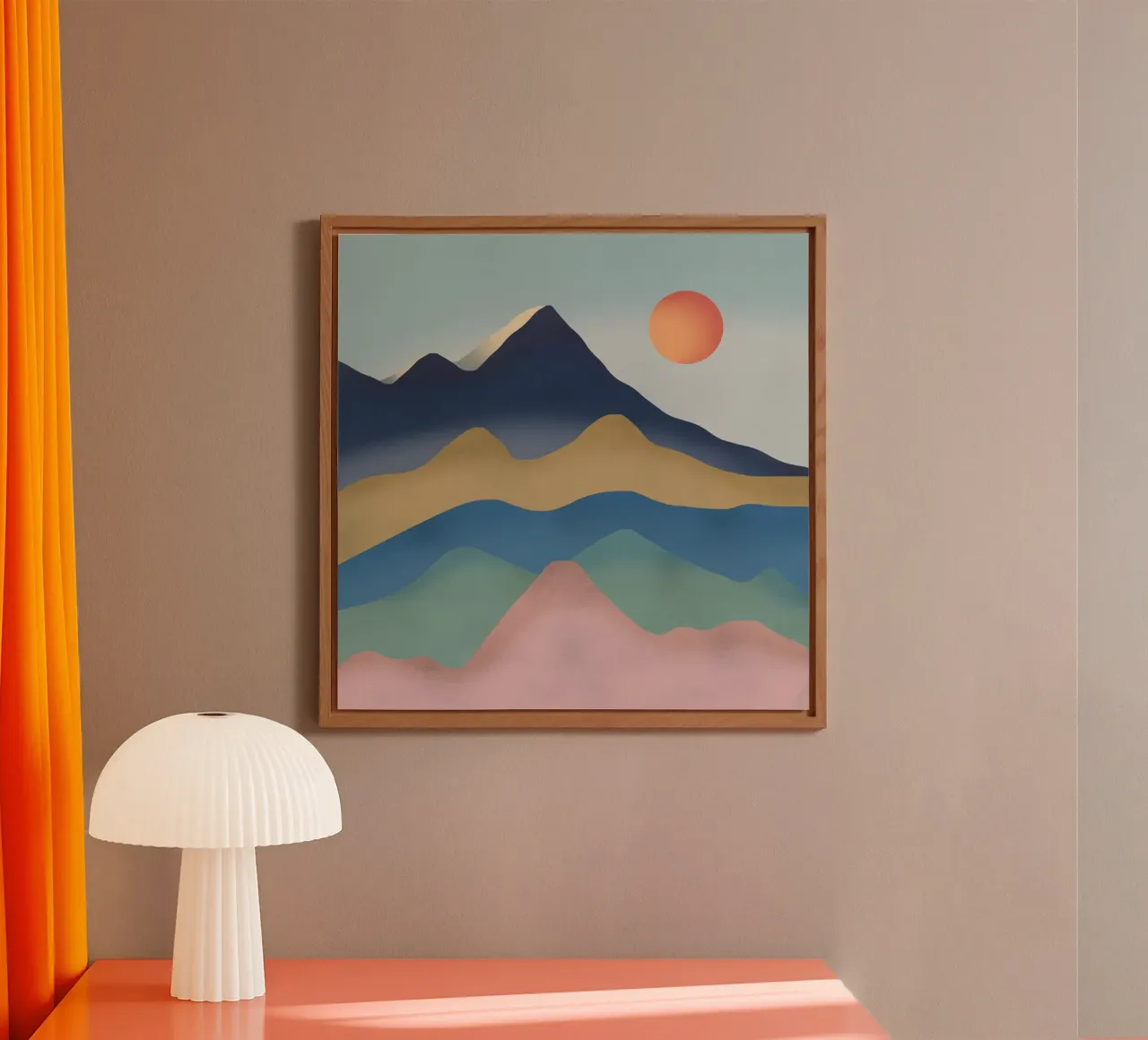 Mountain gradient pannello forex da Little Dean