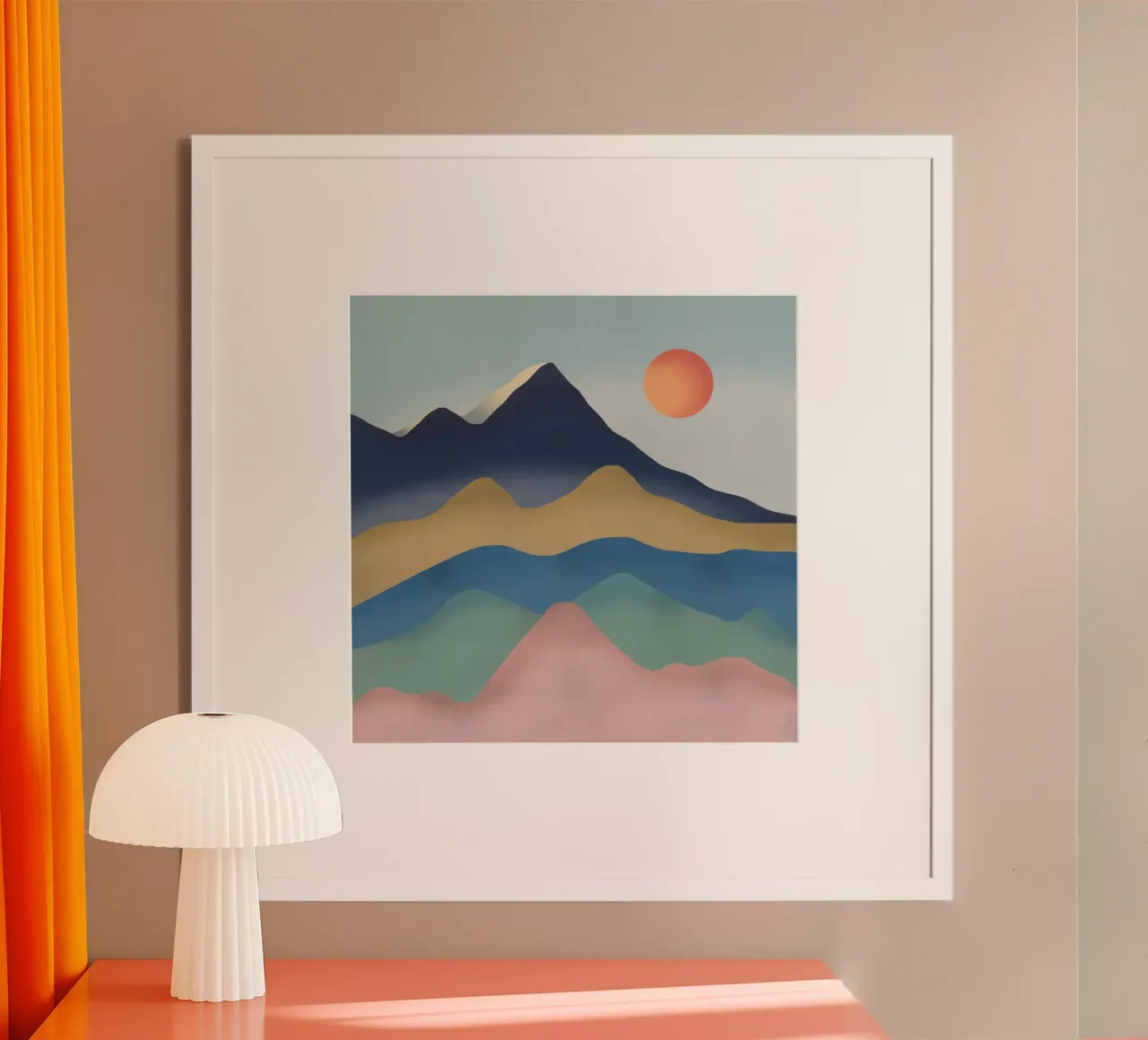 Pendenza della montagna poster da Little Dean