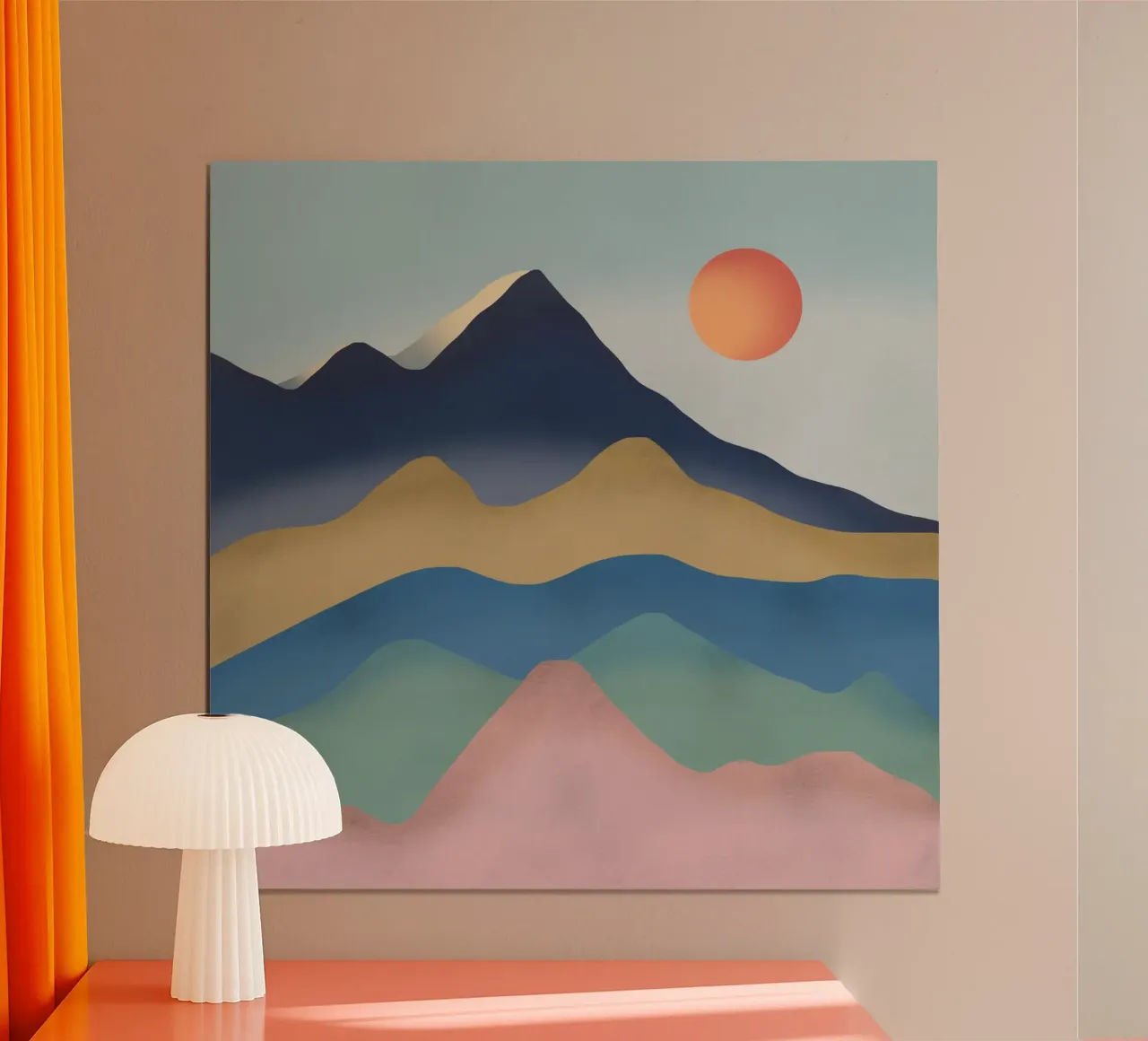 Pendenza della montagna poster da Little Dean