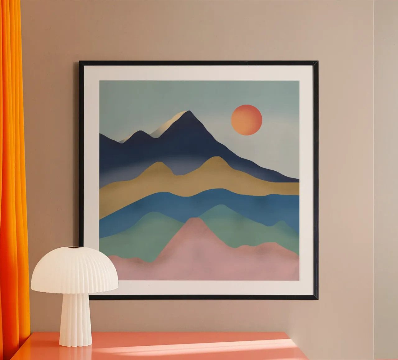 Pendenza della montagna poster da Little Dean