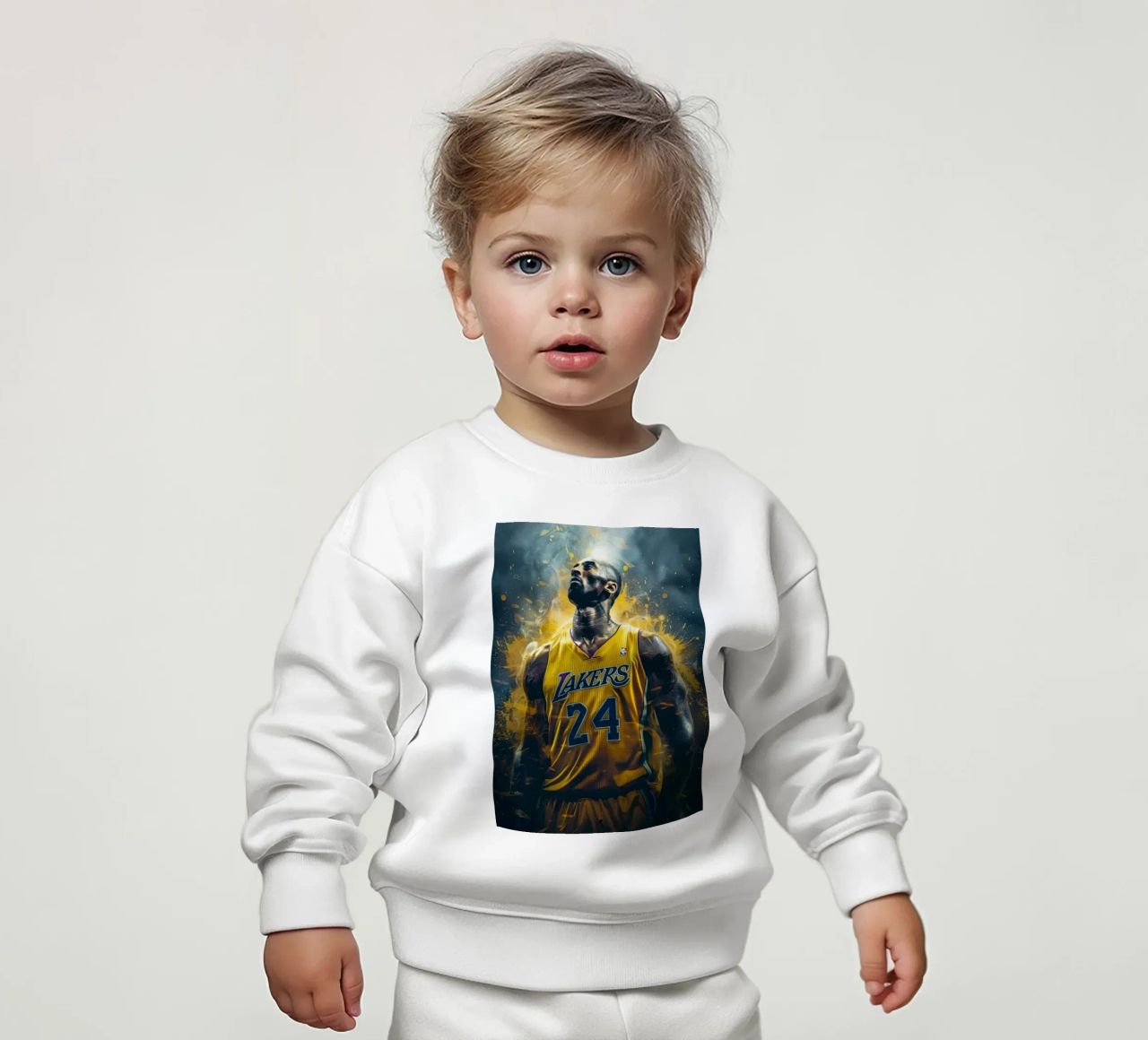 Kobe Bryant colorato 24 felpa neonato da maryde shop