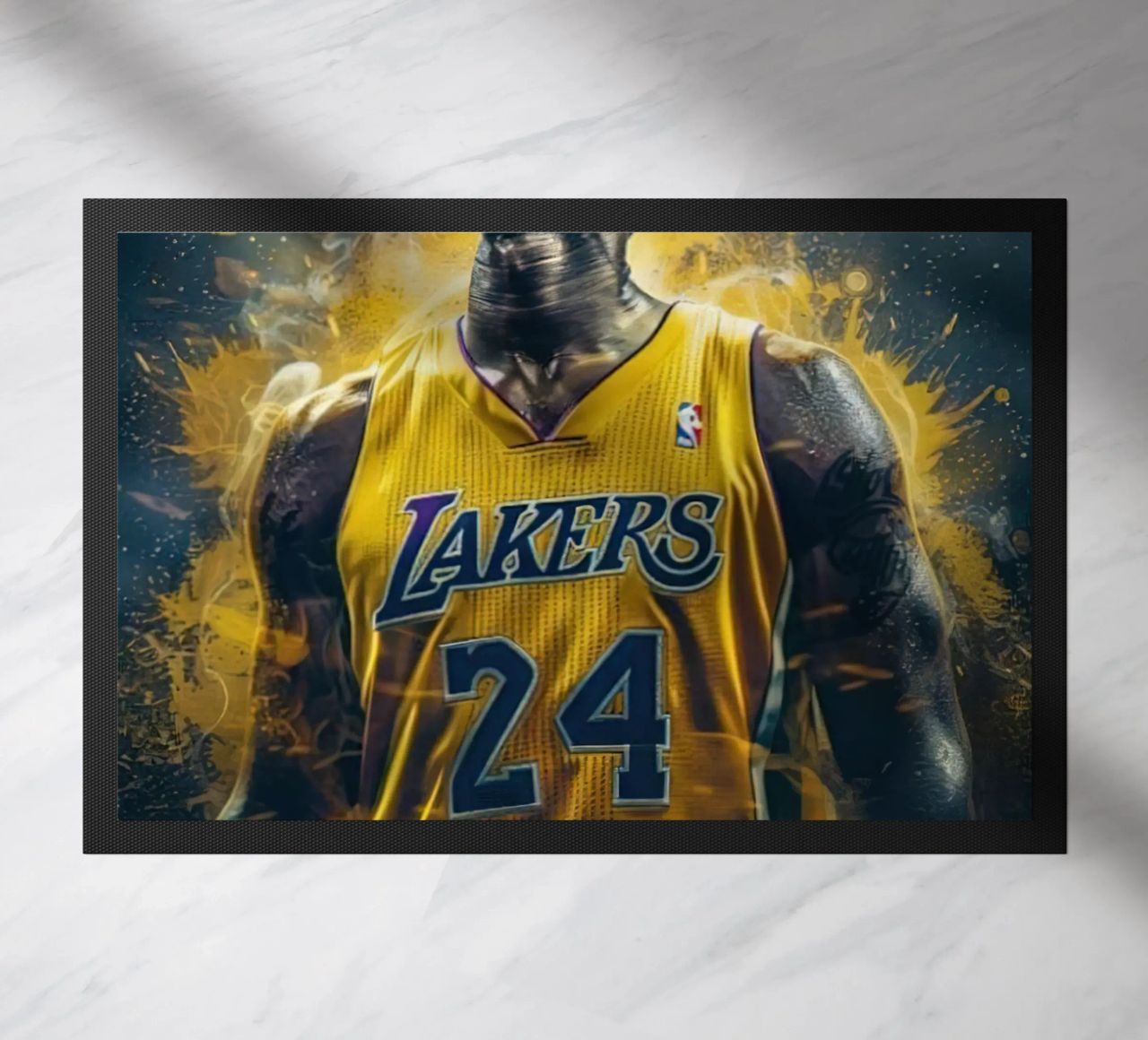 Kobe Bryant colorato 24 zerbino da maryde shop