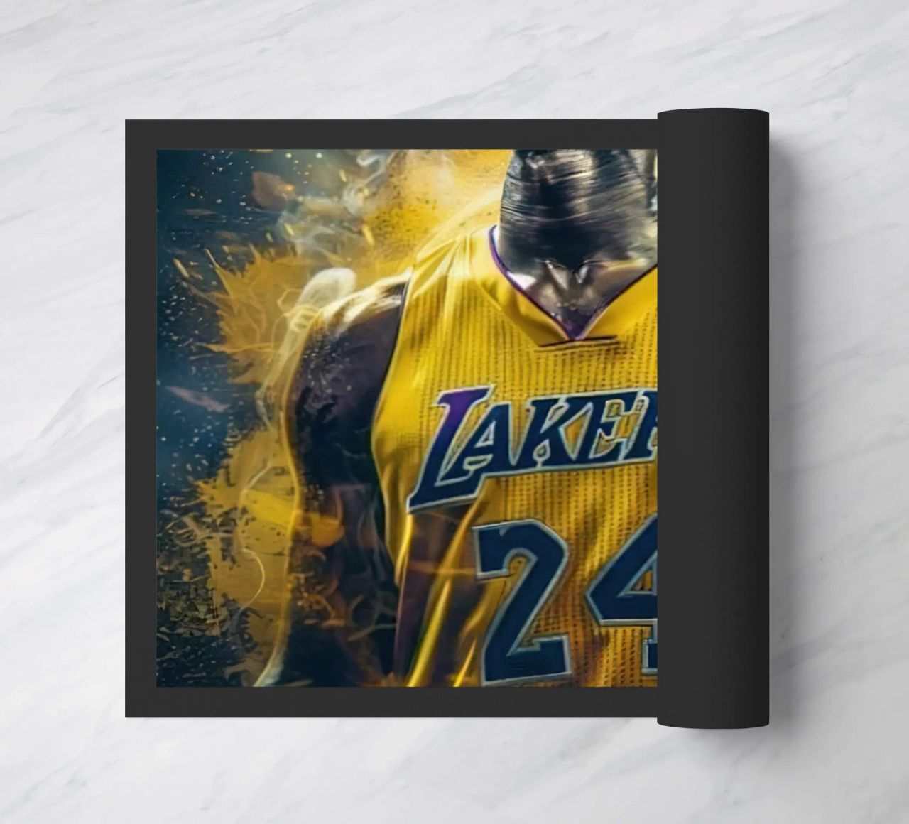 Kobe Bryant colorato 24 zerbino da maryde shop