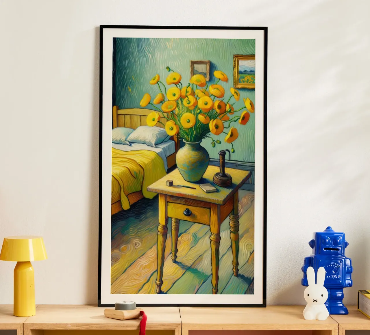 vaso di girasoli decorazione della stanza poster da cloud shop