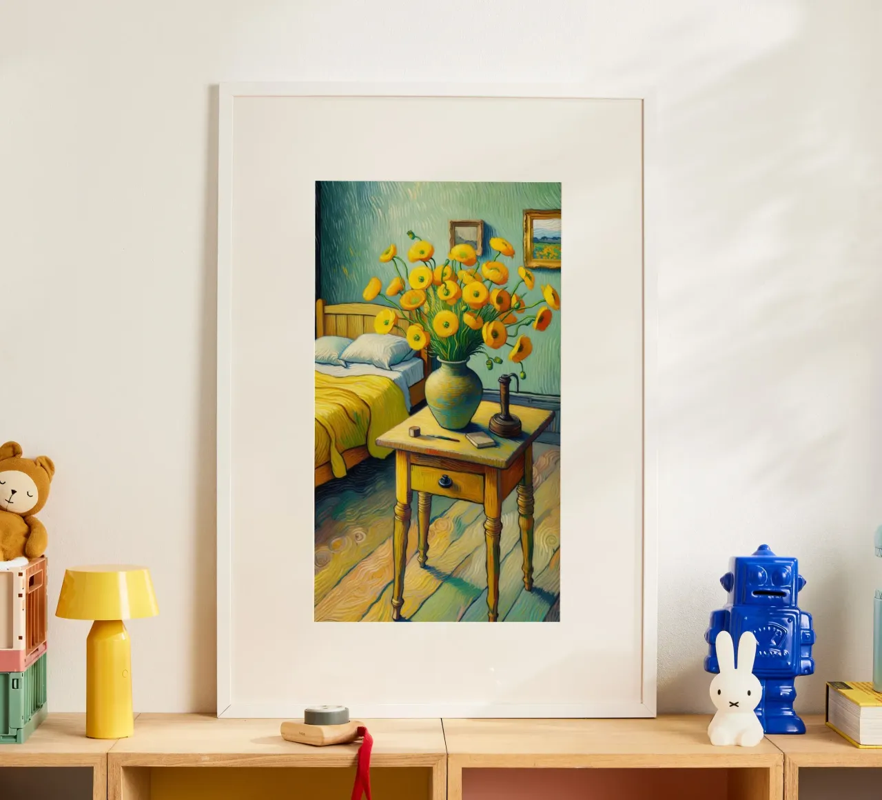 vaso di girasoli decorazione della stanza poster da cloud shop