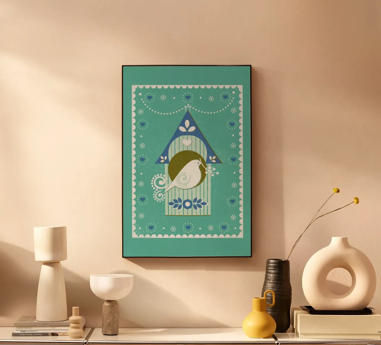 Scandi Birdhouse plexiglass da Catherine Aguilar