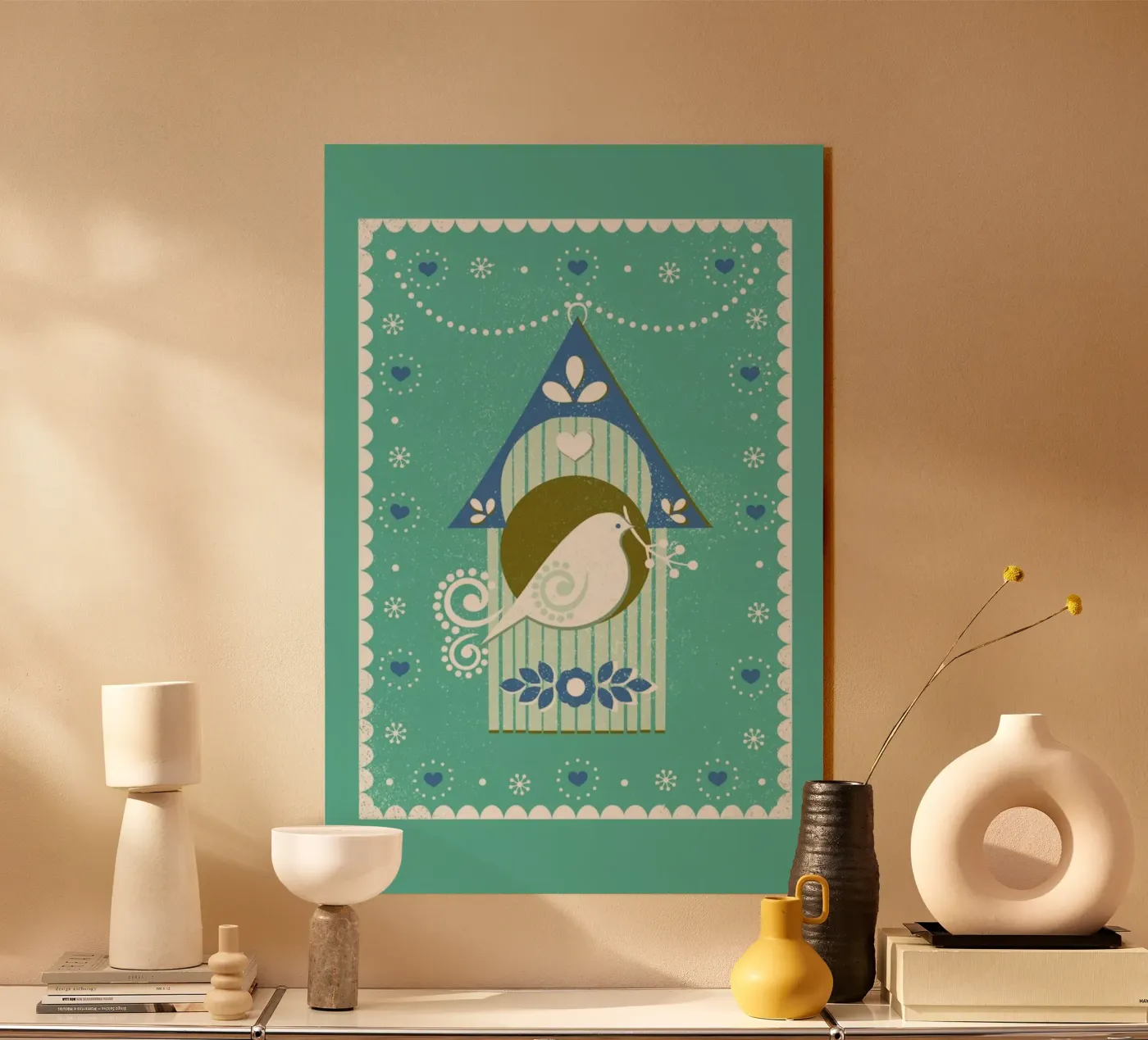 Scandi Birdhouse plexiglass da Catherine Aguilar