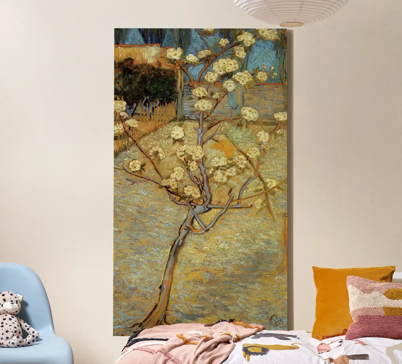 albero fiorito fiori tela con Cornice a cassetta da cloud shop