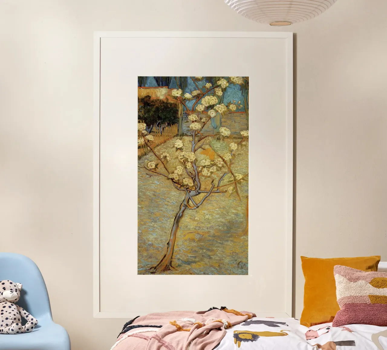 arbre à fleurs fleurs poster de cloud shop