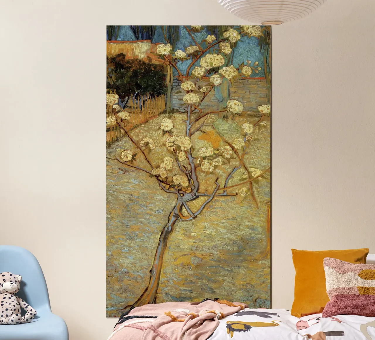 arbre à fleurs fleurs poster de cloud shop