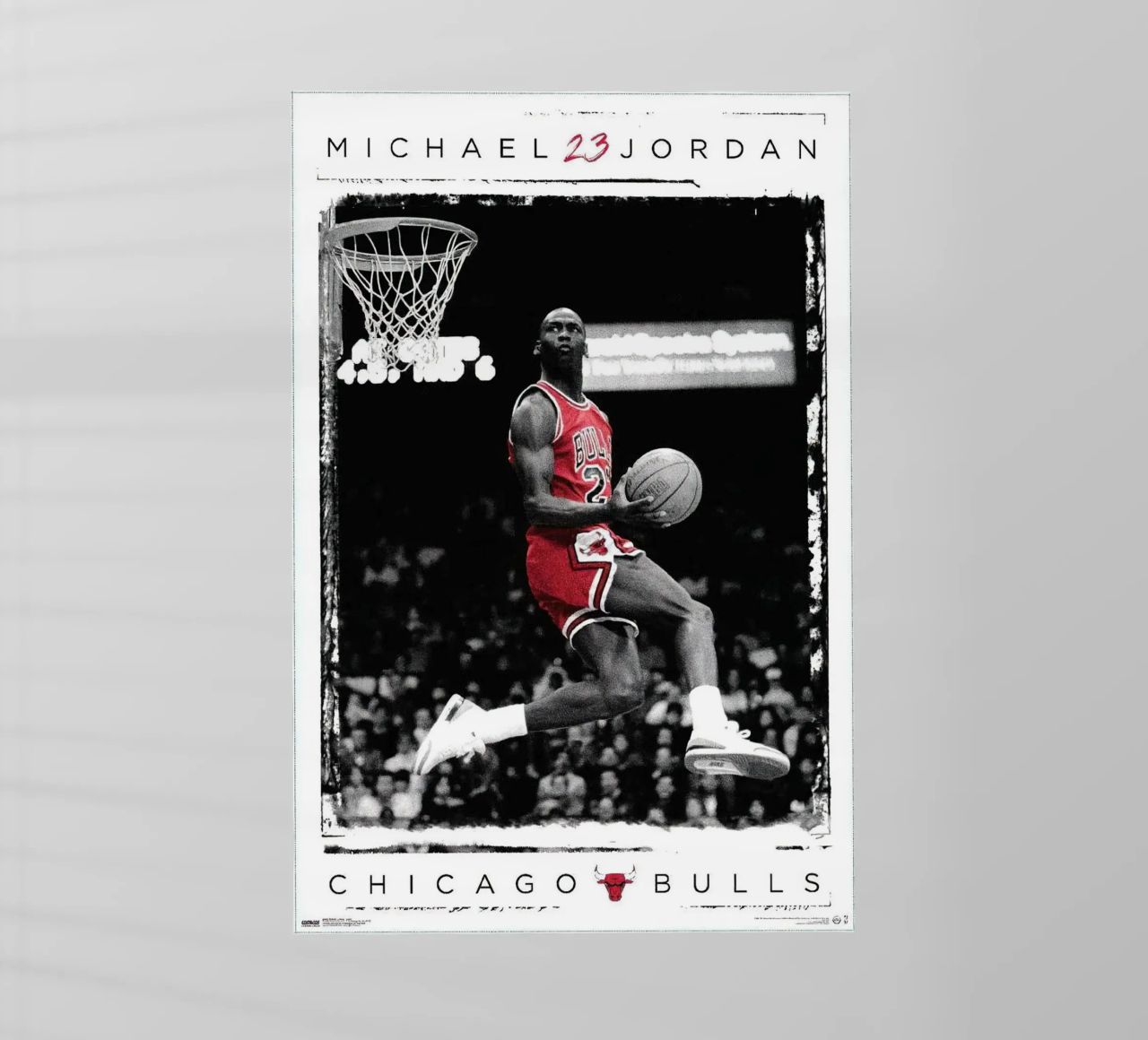 Michael Jordan che fa il dungeon pellicola backlit da maryde shop