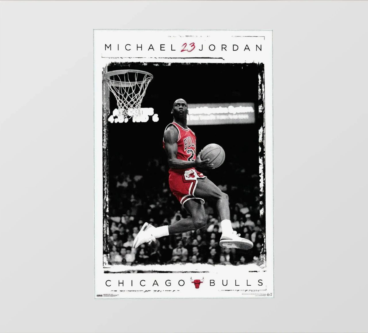 Michael Jordan che fa il dungeon pellicola backlit da maryde shop