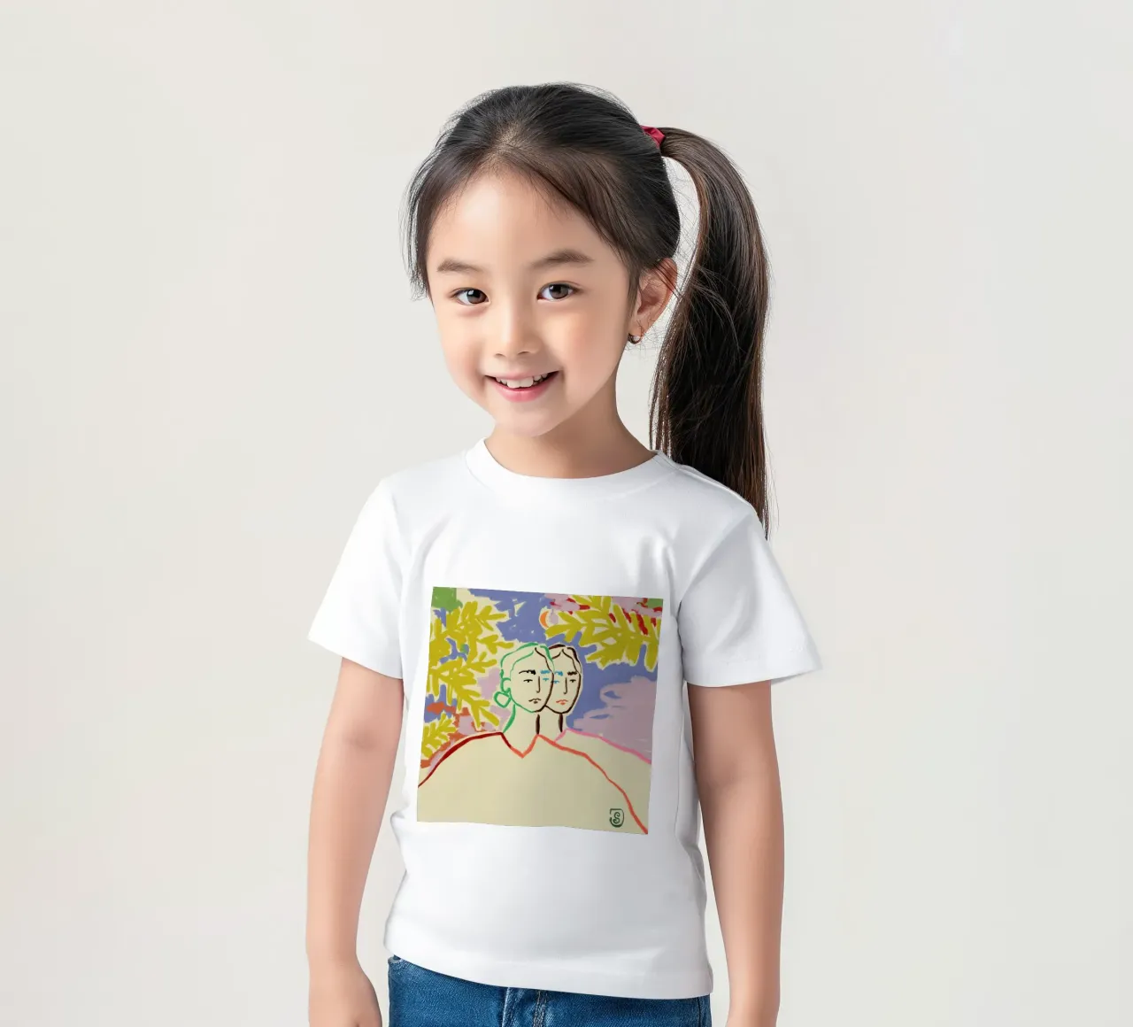 Gemini t-shirt bambini da Sandra Poliakov