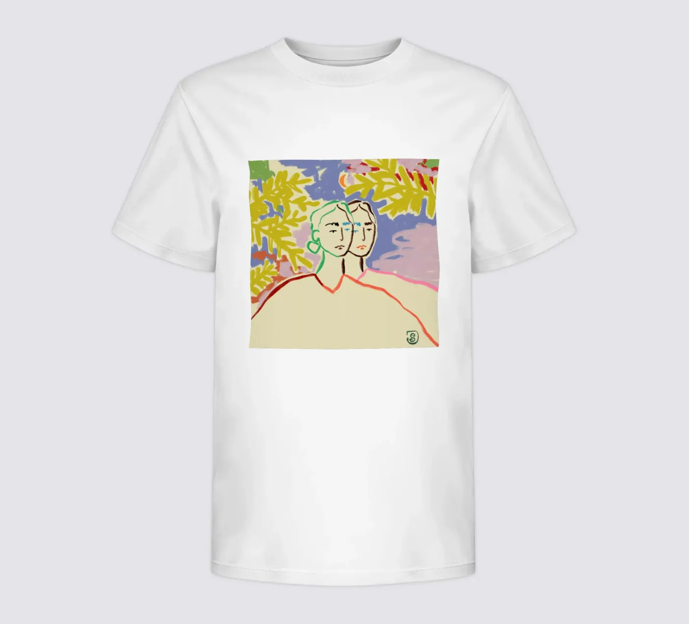 Gemini t-shirt bambini da Sandra Poliakov