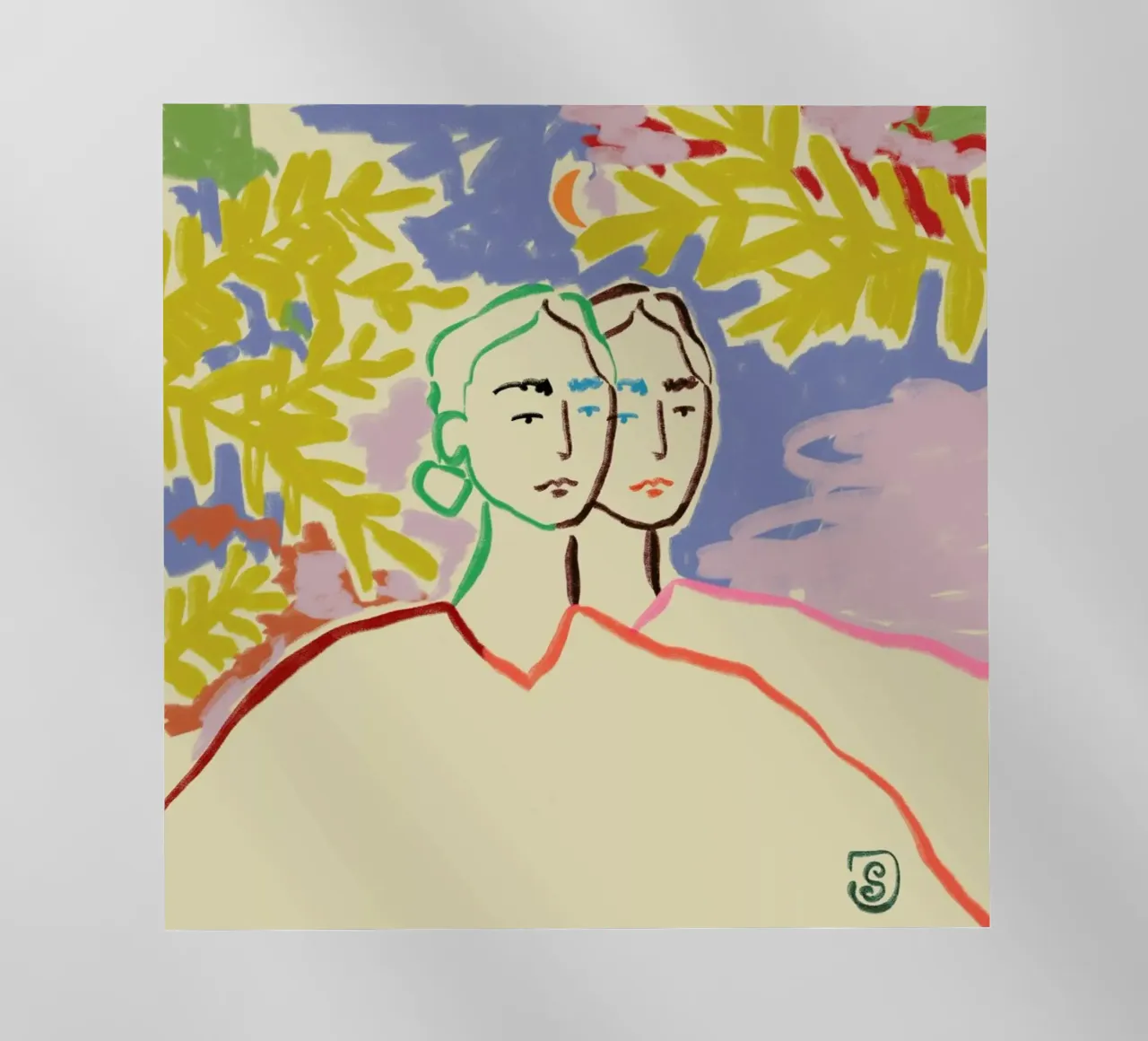 Gemini pellicola backlit da Sandra Poliakov