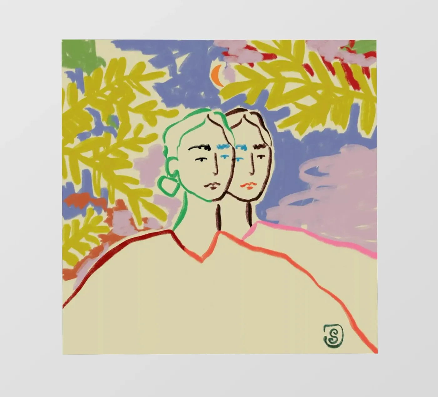 Gemini pellicola backlit da Sandra Poliakov