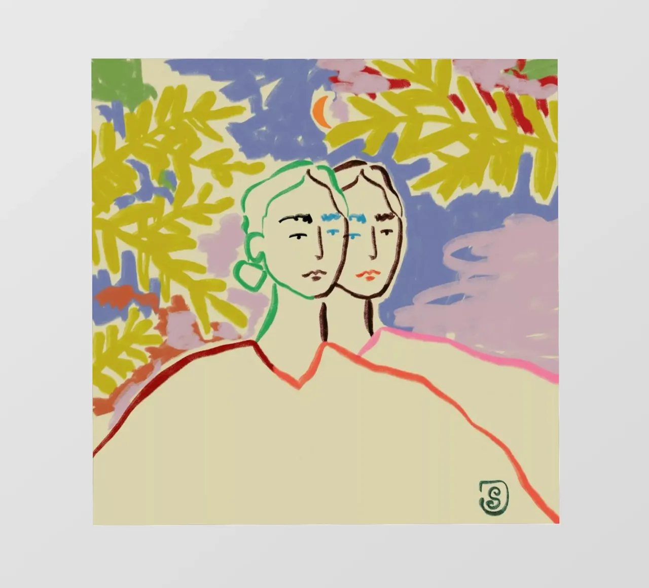 Gemini pellicola backlit da Sandra Poliakov