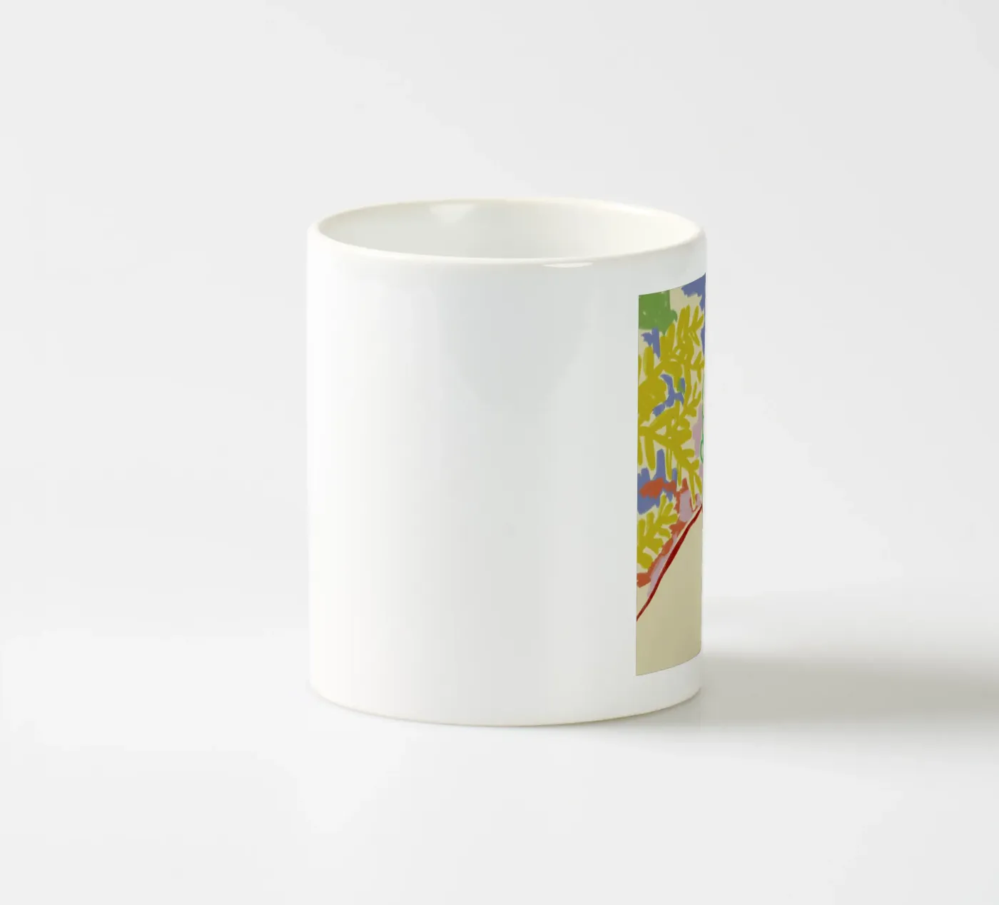 Gemini ceramic mug by Sandra Poliakov